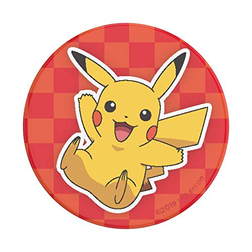 PopSockets: PopGrip with Swappable Top for Phones & Tablets - Pokemon - Pikachu