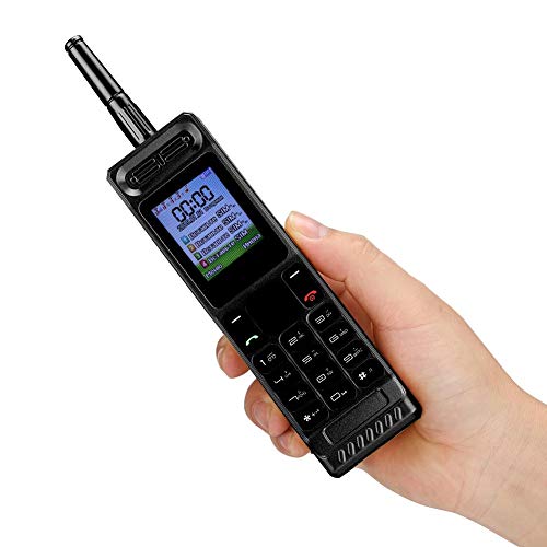 Tosuny Vintage Retro Brick Cell Phone Mobile Phone, Four Card Four Standby QuadBand 2G Retro Bluetooth New Classic Old Mobile Phone, 2G GSM 850/900/1800/1900Mhz (Black)