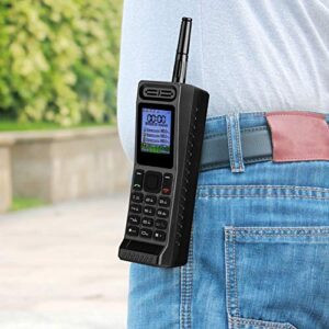 Tosuny Vintage Retro Brick Cell Phone Mobile Phone, Four Card Four Standby QuadBand 2G Retro Bluetooth New Classic Old Mobile Phone, 2G GSM 850/900/1800/1900Mhz (Black)