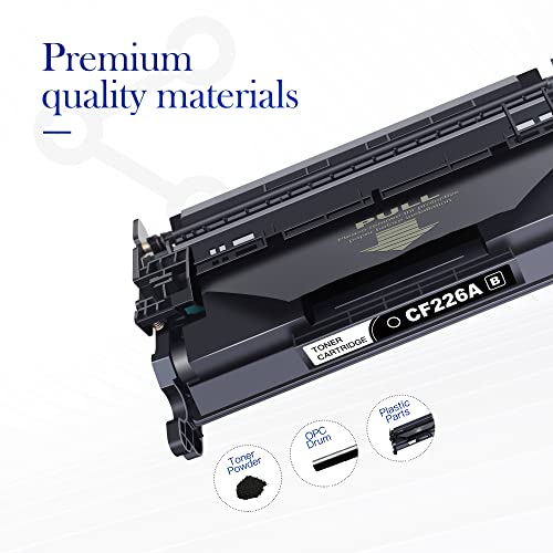 Valuetoner Compatible Toner Cartridge Replacement for HP 26A CF226A 26X CF226X Used for Pro M402n M402dw M402dn Pro MFP M426fdw M426dw Printer ( Black, 2 Pack )