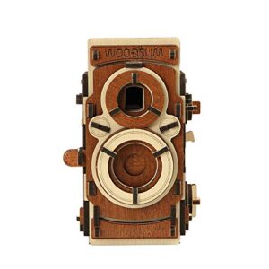 woodsum fully functional wooden 3d puzzle for adult pinhole camera s