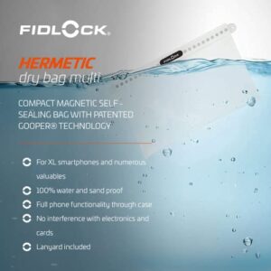 FIDLOCK Hermetic Multi Dry Bag with Gooper Technology Grey/Grey