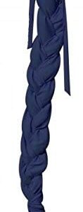 Showman Durable Lycra Braid-In Tail Bag (Navy)