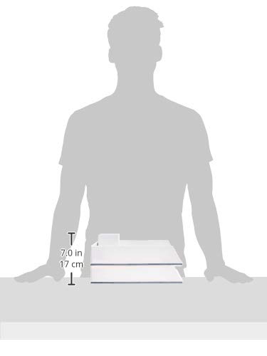 Amazon Basics Desk Organization Set - Grey and White