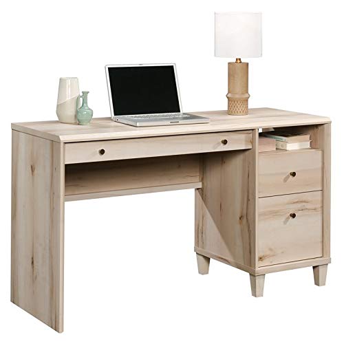 Sauder Willow Place Desk, L: 52.13" x W: 19.29" x H: 29.61", Pacific Maple Finish