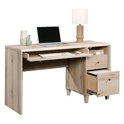 Sauder Willow Place Desk, L: 52.13" x W: 19.29" x H: 29.61", Pacific Maple Finish