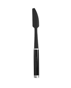 kitchenaid classic jar spatula, one size, black