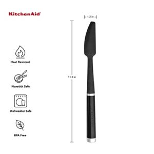 KitchenAid Classic Jar Spatula, One size, Black