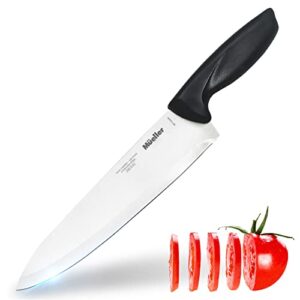 mueller sharp professional kitchen chef's knife, stainless steel chef’s knife with ergonomic handle