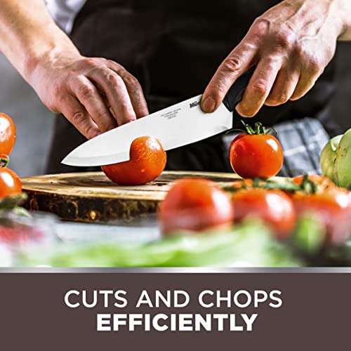 Mueller Sharp Professional Kitchen Chef's Knife, Stainless Steel Chef’s Knife with Ergonomic Handle