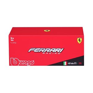 Bburago B18-36305 1:43 Ferrari Racing 458 Italia GT3 2015, Green #64