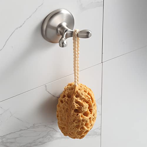 BGL Bathroom Accessory Set, Brushed Nickel Adjustable Expandable Towel Bar 4-Piece Bathroom Hardware Set Wall Mounted