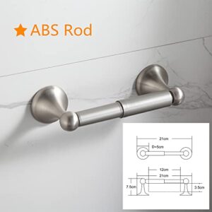 BGL Bathroom Accessory Set, Brushed Nickel Adjustable Expandable Towel Bar 4-Piece Bathroom Hardware Set Wall Mounted