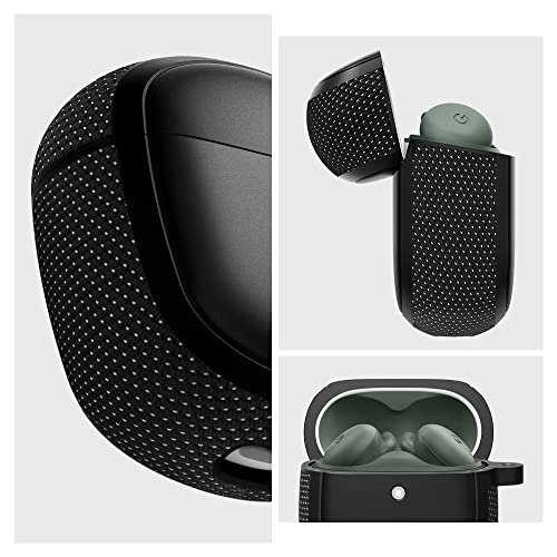 Spigen Classic Fit Designed for Google Pixel Buds A-Series Case (2021) / Pixel Buds 2 Case (2020) - Black