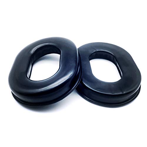 Gel Ear Seals Ear Pads Cushions Compatible with David Clark H10 Series Aviation Headset with Deluxe Cloth Ear Seal Covers-40243G-02