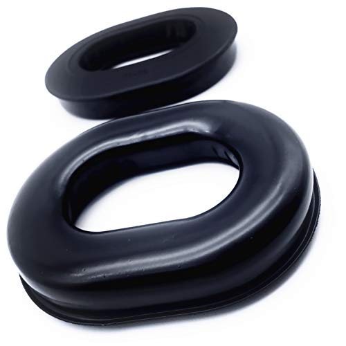 Gel Ear Seals Ear Pads Cushions Compatible with David Clark H10 Series Aviation Headset with Deluxe Cloth Ear Seal Covers-40243G-02