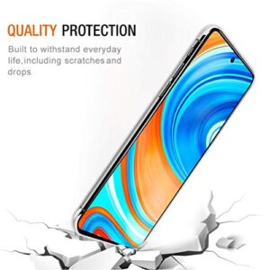 Eouine for Xiaomi Redmi Note 9 Pro Case, Phone Case Transparent Clear with Pattern Ultra Slim Shockproof Soft Gel TPU Silicone Skin for Xiaomi Redmi Note 9 Pro/Redmi Note 9S (Cat)