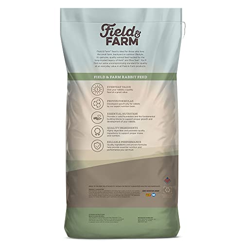 Blue Seal Field & Farm Rabbit Feed 17 Complete | Pellets | 50 Pound Bag