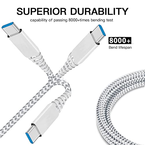 USB C Charger Cable 10-FT 2Pack Cord for Samsung Galaxy A20 A21 A01 A32 A42 A53 A54 5G A03S S9 Plus S9+,Tab A 10.1 8.0 2019/10.5 2018,S22 Plus Ultra,Tab S6 S5e S4 S3,A20E A30,Fast Charge Charging Wire