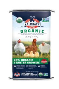 kalmbach feeds 20% organic chick and meatbird starter grower pellet
