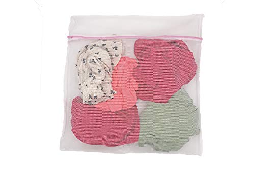 Donna's She-Shed 2 Pack X-Large Mesh Laundry Bags 23" x 23" for Sweaters, Dresses, Stuffed Toys, delicates. Helps Protect delicates in The wash. Use for Large Item or Multiple Medium/Small Items. (2)