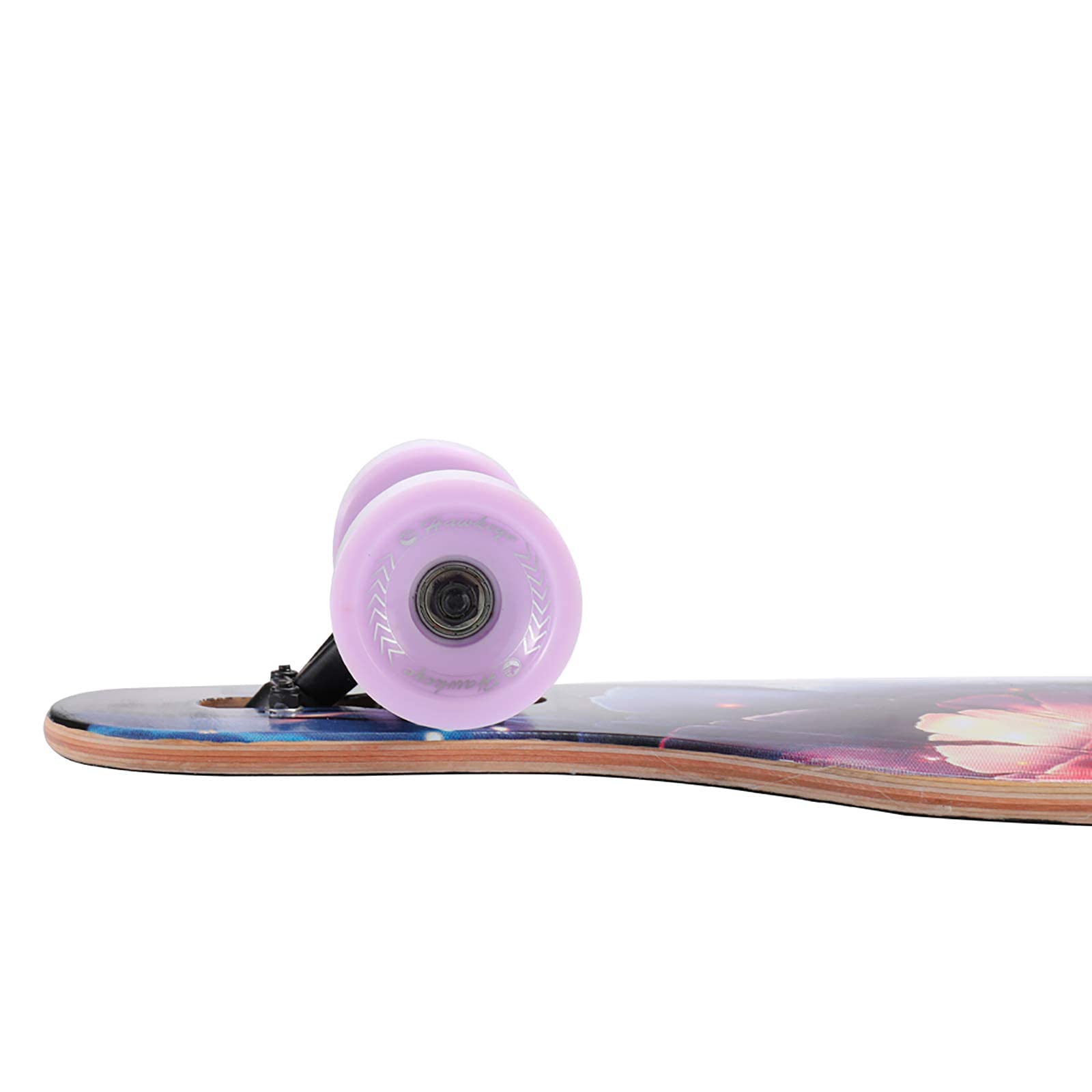 Hawkeye 41 inch Freeride Longboard 8 Layer Canadian Maple Wood Skateboard Complete Cruiser, Cruiser for Cruising, Carving, Freestyle and Downhill