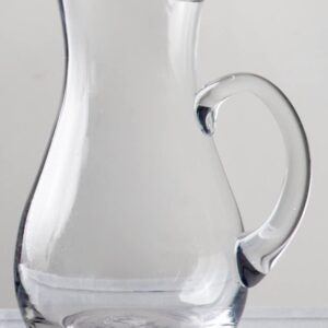 Glass Water Pitcher with Spout – Elegant Serving Carafe for Water, Juice, Sangria, Lemonade, and Cocktails – Crystal-Clear Glass Beverage Pitcher.