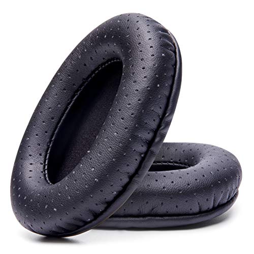 WC Wicked Cushions Replacement Ear Pads for Sony MDR 7506 | Softer Leather, Luxurious Memory Foam, Unmatched Durability | Compatible with MDR 7506 / MDR V6 / MDR CD900ST | (Perforated PU Leather)