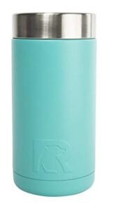 rtic double wall vacuum insulated tall can, teal