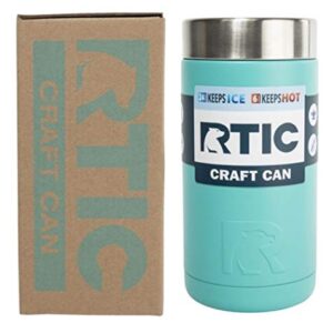 RTIC Double Wall Vacuum Insulated Tall Can, TEAL