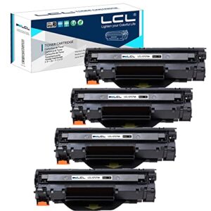 lcl compatible toner cartridge replacement for hp 79a 279a cf279a hp laserjet pro m12w m12 m12a mfp m26nw mfp m26 mfp m26a(4-pack black)