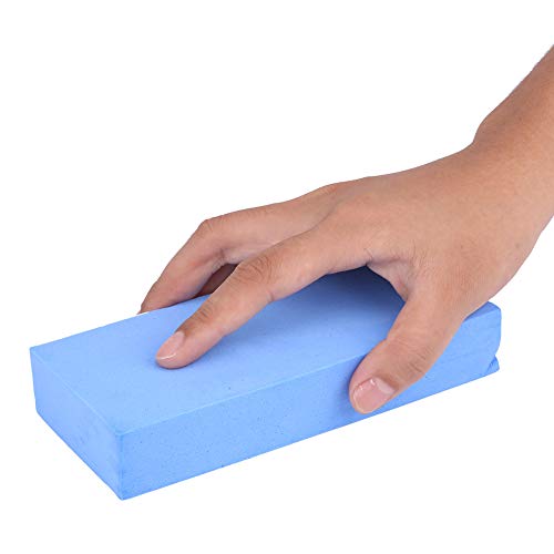 Car Washing Sponge,3Pcs Car Multifunctional PVA Super Absorbent Cleaning Sponge Block Washing Tools (Blue)