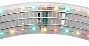 Lionel Lighted FasTrack Electric O Gauge, Illuminated 40"x50" Oval Track Pack