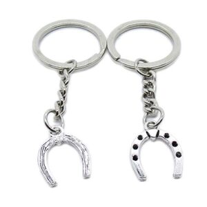 1 pieces keyring keychain wholesale suppliers jewelry clasps li8r8f horseshoe horse hoof