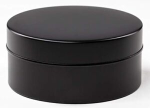 travel tyte -black : smell-proof steel canister with an airtight seal