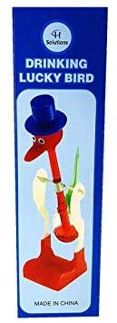 2 ct Thermodynamic Drinking Bird | Classic | Magic Motion | Drinking Bird (Blue)