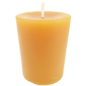 Beeswax Candle Works, Large 19-Hour Votives (Pack of 4) 100% USA Beeswax