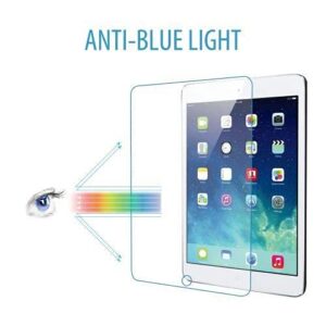 [2-Pack] For iPhone SE (3rd / 2nd Gen, 2022 / 2020) / iPhone 8 / iPhone 7 Screen Protector Anti Blue Light Tempered Glass [Eye Protection], SuperGuardZ, 9H, 0.3mm, Anti-Scratch, Anti-Bubble [Lifetime Replacement]