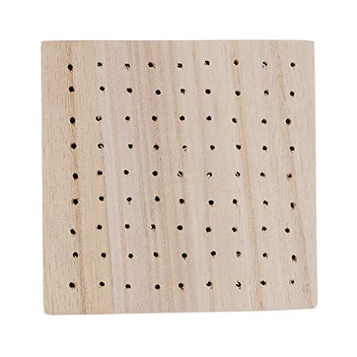 Weiy Clay Figure Drying Rack,Wooden Insert Board Clay Figure Drying Rack Clay Base Plug-in Board Sculpture Clay Pottery,Square Hole Insert