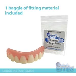 Instant Smile - Large Size Handmade Veneer - Original - Fix Your Smile in just Minutes!