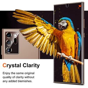 UniqueMe [2+2 Pack Compatible with Samsung Galaxy Note 20 Ultra 6.9 inch Soft TPU Screen Protector 【Not Glass】 and Camera Lens Protector,HD Clarity [Case Friendly][Bubble Free] [Anti-slip tool]