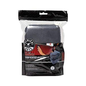 Chemical Guys - MIC28302 Workhorse Professional Microfiber Applicator, Black