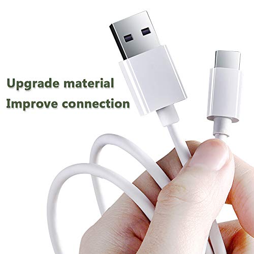 6ft USB-C to USB Type A Fast Charger Data Type C Cable for iPad Pro 12.9/11 2018 Galaxy Ultra S20+S10 S9 Note 10 Tab S4 Nintendo Switch,MacBook Air,Google Pixel 3a 2 XL,LG,Sony Xperia XZ,OnePlus 5 3T