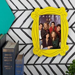 Silver Buffalo Friends Yellow Frame Photo Frame, 4 x 6 Inches