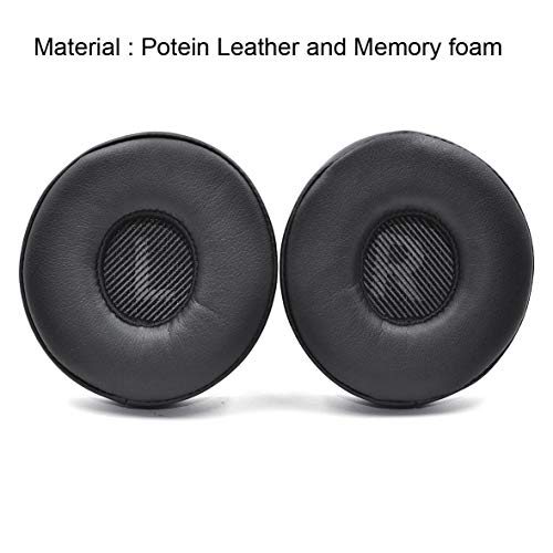 Defean Replacement Ear Pads V300 Earpad Potein Leather and Memory Foam for JBL V300BT (Everest V300) Headphone (for JBL V300BT, Black)