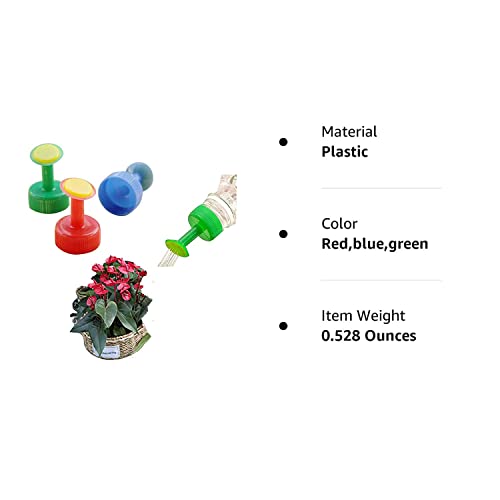 Sanyuan 5 Pack Watering Can Coke Bottle Cap Watering Bottle Sprinkler Beverage Bottle Watering Nozzle Watering Plants Watering Pots Indoor Nursery Bonsai Watering Can Gardening Watering