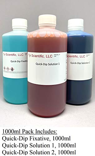 Quick-Dip Differential Stain Pack, 1000ml