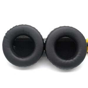 replacement ear pads cushion pillow compatible with sony mdr-cd870 cd 870 headsets earmuffs covers (black2)