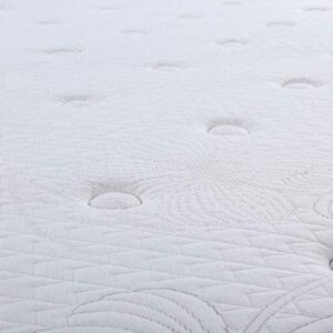 Olee Sleep 9 Inch Breeze Gel Memory Foam Innerspring Mattress, CertiPUR-US Certified, King (VC09SM01K-2)