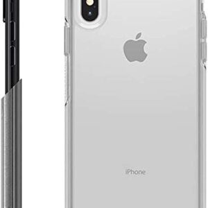 OtterBox Symmetry Clear Series Case for iPhone X & iPhone Xs with Alpha Glass Screen Protector Bundle - Eco-Friendly Packaging - Clear